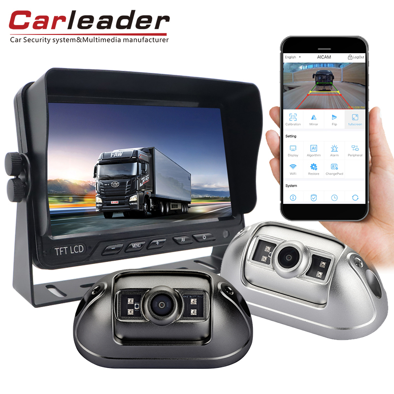Carleader 1080P AI Sistem kamere za zaznavanje mrtvega kota v vozilu | Varna vožnja voznika spremljevalca