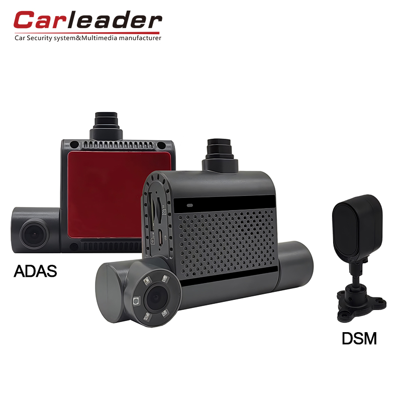 Carleader 3CH HD DVR snemanje AI Dash Camera za upravljanje flote