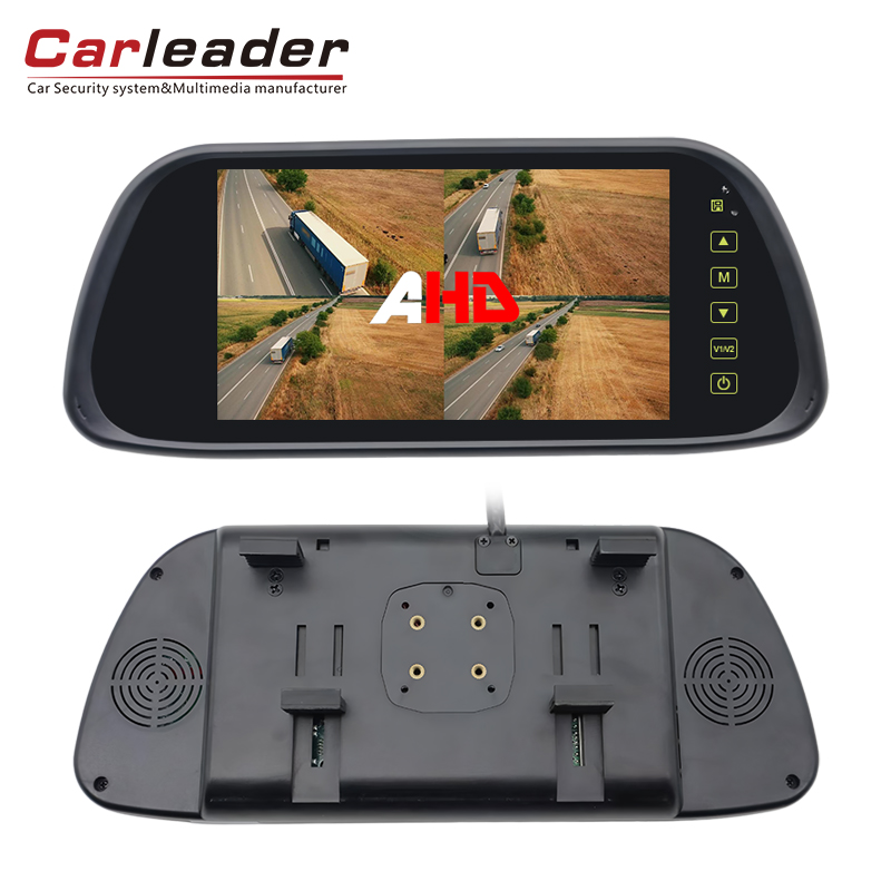 Nadgradite vizijo vašega vozila z Carleader 2 v 1 instalaciji 7 -palčni Quad AHD Monitor Ogledalo