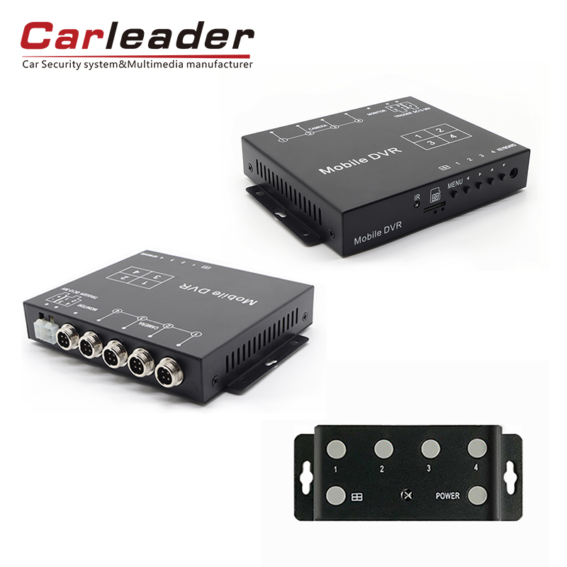 Carleader 1080p AHD Quad Split Control Box s snemalno funkcijo: VAŠE VOLJO VOZILO VOZILO NAVODILA