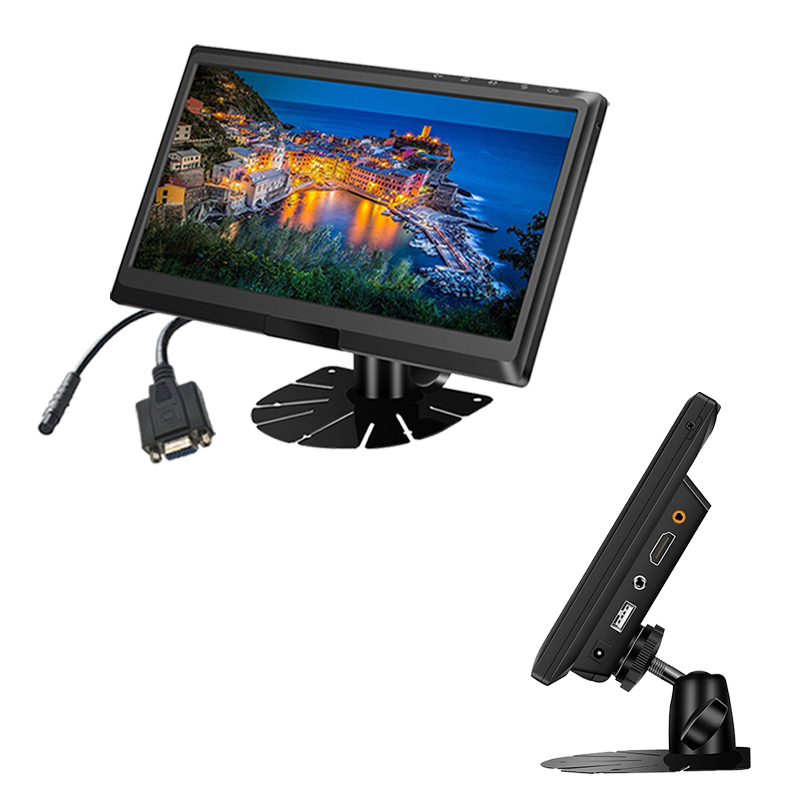 Carleader 9-palčni zaslon IPS HD monitor podpira vhode CVBS+HD+VGA Carleader 9-palčni zaslon IPS HD monitor podpira vhode CVBS+HD+VGA