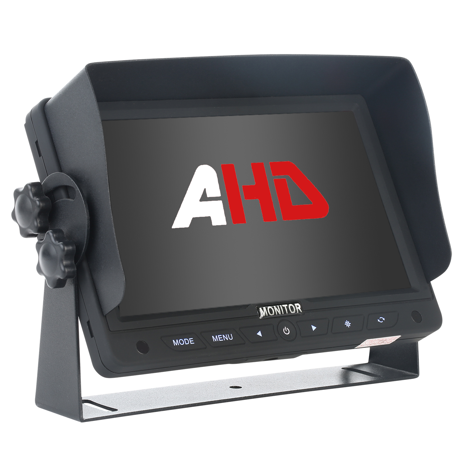 7-palčni 2CH AHD vhodni avtomobilski monitor z gumbi na dotik