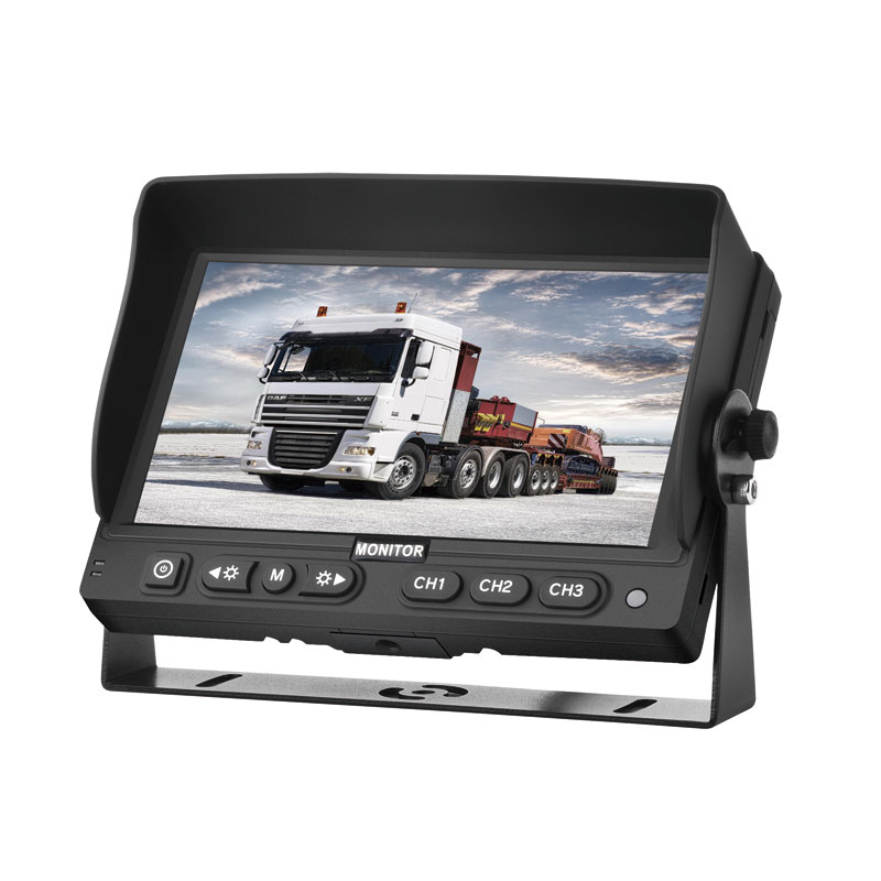 Avtomobilski monitor s 3 video vhodi