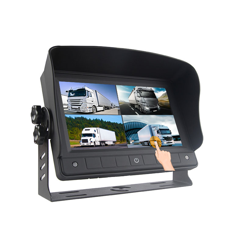7-palčni zaslon na dotik Quad Split Display vozila AHD monitor