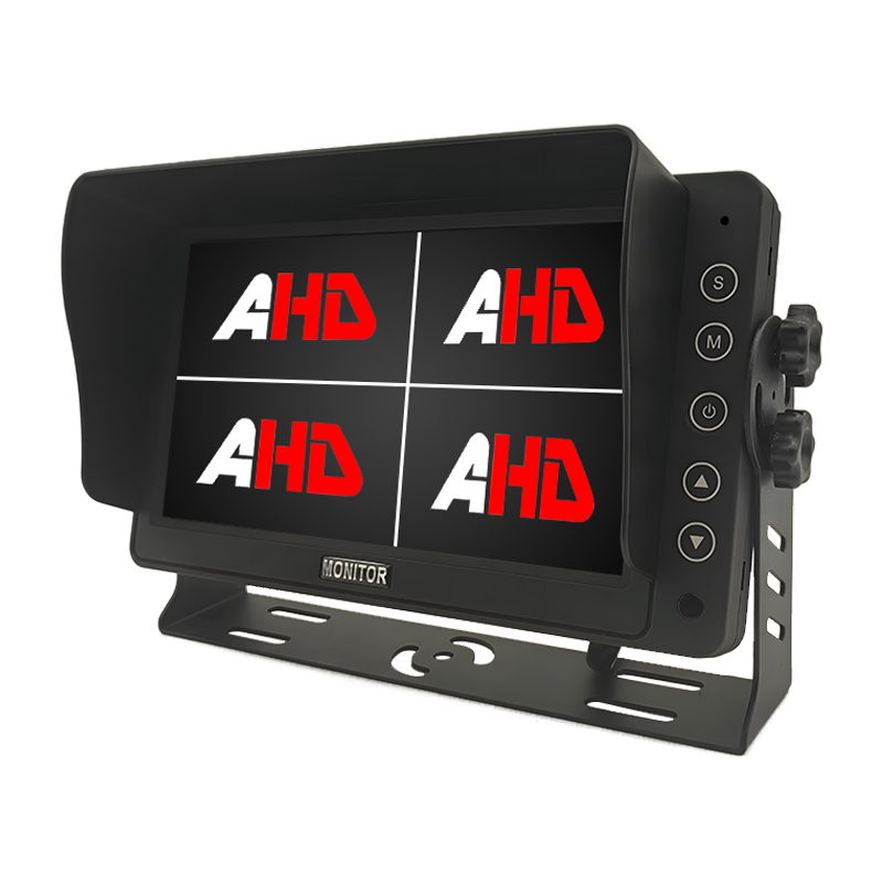 7-palčni monitor za vozila s 4 vhodi AHD in snemanjem 720P