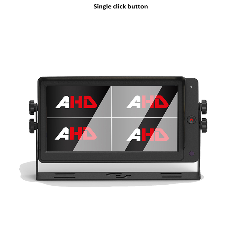 7-palčni zaslon AHD quad monitor